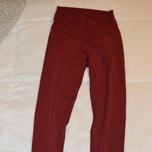 Aerie Maroon Leggings